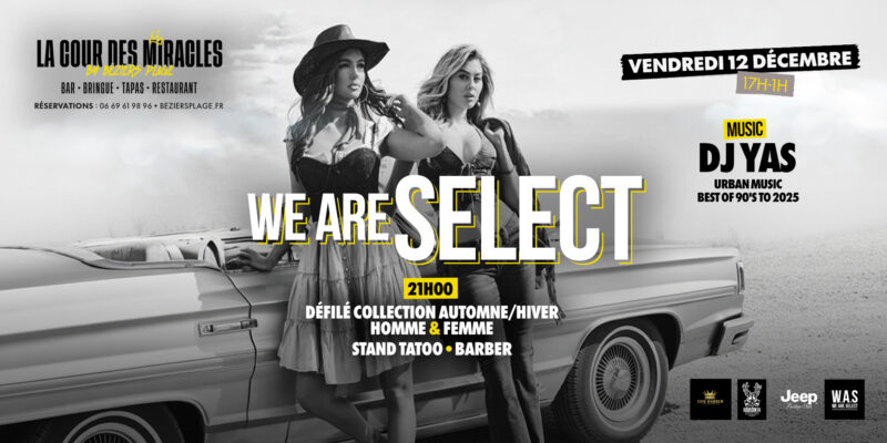 LCDM_WE_ARE_SELECT_COUV LCDM_WE_ARE_SELECT_COUV